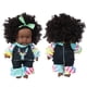 thumbnail image 4 of Muñeca bebé negra realista de 20 cm con pelo rizado | Cuerpo de vinilo suave lavable | Ropa y diadema extraíbles | Juguete para niñas de 3 a 12 años | Regalo educativo, 4 of 5
