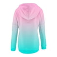 thumbnail image 2 of Cilsoka Hoodies for Women Zip up Lightweight Sweatshirts for Women V Neck Tunic Sweatshirts for Women Cotton Tops for Women Trendy Fall Winter Crop My Orders past Orders, 2 of 4