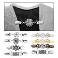 thumbnail image 1 of Paquete de 8 Bufandas Retro para Mujer, Cárdigan, Clips de Boca de , Sujetadores de Cuello de BLESIY Clips de cuello para mujer, 1 of 8