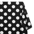 thumbnail image 3 of Polka Dot Extra Large Printed Fabric Black / White 100% Cotton 58/60" Wide Sold By The Yard, 3 of 4