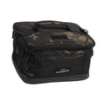 thumbnail image 2 of Bolsa de almacenamiento para camping, bolso de mano compacto multiusos con cremallera, resistente, para pesca. Negro con patrones, 2 of 9