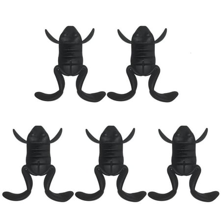 5Pcs Topwater Floating Lures Baits Artificial Frogs Fishing Lures Swimbait Simulation Frogs Swimbaits Baits for Outdoor
