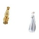 thumbnail image 5 of Escultura De Guepardo De Porcelana Dorada, Figura De Animal Moderna, Adorno Decorativo De Mesa Nórdico Para El Hogar, La Oficina Y La Estantería., 5 of 8