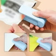 thumbnail image 5 of Coollooc 2 Pack Mini Portable Handheld Heat Vacuum Sealer Bag Sealer Mini Sealing Machine Hand Pressure Heat Sealing Machine Handheld Plastic Bag Sealer Mini Food Sealer for Plastic Bags Food Saver, 5 of 8