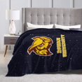 thumbnail image 4 of Rowan University Fleece Blanket, Very Soft Microfiber Flannel Blanket for Couch Warm and Cozy for All Seasons, 4 of 6