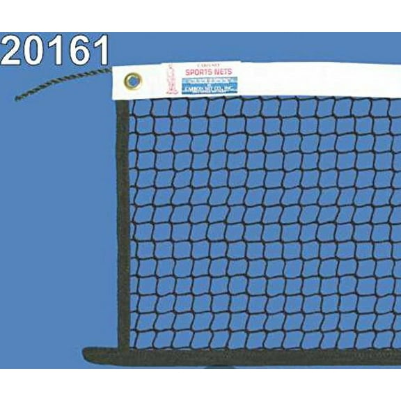 C.N. Paddle/Multi-Sport Net - 21' X 2'6", 420 Knotless Nylon, 3/4" mesh, 27'x3/16 Poly Rope, 3lbs