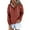 Brick Red, variant on ZSQDM Hanes Hoodies for Women Women's Pullover Hoodies Teen Girls Trendy Fall Fashion Tops Hooded Sweatshirts Christmas Sweater Women Sweatshirt （M）