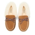 thumbnail image 5 of Fireside by Dearfoams Women's Gladstone Genuine Shearling Moccasin with Stitching, 5 of 8