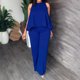 thumbnail image 1 of Ichuanyi liquidación de la moda mujeres verano casual sólido sin mangas blusas de cuello redondo pantalones largos ICHUANYI WER2023082210360, 1 of 7