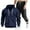 Navy, variant on Xzbqbs Men Tracksuit Set 2 Piece Sets Tactical Hoodies Quarter Zip Pullover and Cargo Cuffed Joggers Athletic Workwear Running Sets