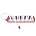thumbnail image 4 of Instrumento de viento del estilo del teclado de piano melódica de 32 teclas con bolsa de transporte azul Sunnimix Melódicas, 4 of 8
