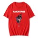 thumbnail image 1 of Ropa de calle cantante coreana JISOO AMORTAGE camiseta Ropa Hombre camisetas de Hip Hop Casual hombres mujeres camisetas de, 1 of 5