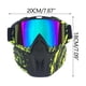 thumbnail image 5 of Gafas de nieve para casco de motocicleta, a prueba de viento, lentes antivaho, diseño ligero, estilo deportivo, para deportes de nieve, conducción al aire libre, visión clara, gafas de, 5 of 8