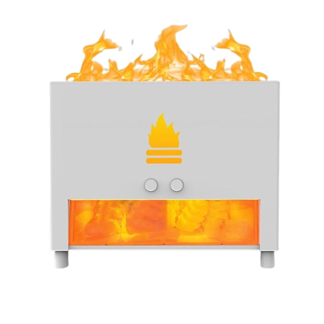 Humidificador Naiovety con Luz Nocturna Difusor de Aceite Esencial Blanco