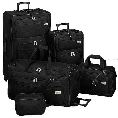 Protege 5-Piece Value Luggage Set, Blue - Walmart.com