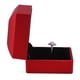 thumbnail image 4 of Caja de anillo con luz LED para pendientes, anillo de regalo, anillo de boda, expositor de joyas, organizador de almacenamiento para compromiso, regalo de boda (rojo) Ecomeon  no, 4 of 5