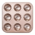 thumbnail image 1 of Metal Baking Pan Standard 9 Cup Nonstick Cupcake With Handle For Egg And Mini Cake Creation, 1 of 4
