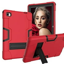 Cover for Dragon Touch Notepad 102 Tablet SOATUTO Heavy Duty Kids Friendly Sturdy Case For Teclast P20hd / Pritom Tronpad L10 / Welcool Model WM1001T / Blackview Tab 8E / Ibbwb 10 inch - Red Black