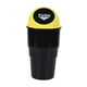 thumbnail image 2 of Portavasos genérico para coche, bote de basura con tapa, organizador de accesorios para coche, cubo de basura para coche tapa amarilla, 2 of 9