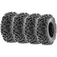 thumbnail image 1 of Set Of 4 Sunf Power.Ii Atv Utv Tires 19X7-8 Front & 19X7-8 Rear, All-Terrain Off Road, 6 Pr, A051, 1 of 1