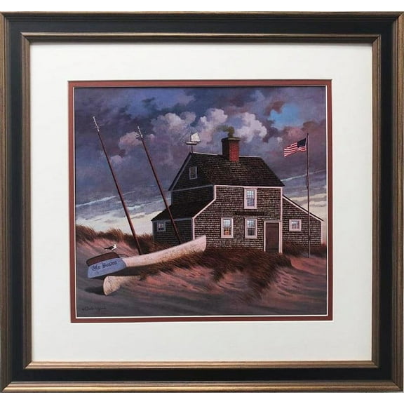Charles Wysocki "Everyone Loves A Mystery" New FRAMED Art Generic