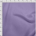 thumbnail image 4 of oneOone Tissu Viscose Georgette Violet Bol Rétro Minimal Matériel de Couture Tissu Imprimé au Mètre 42 Pouces de Large, 4 of 5