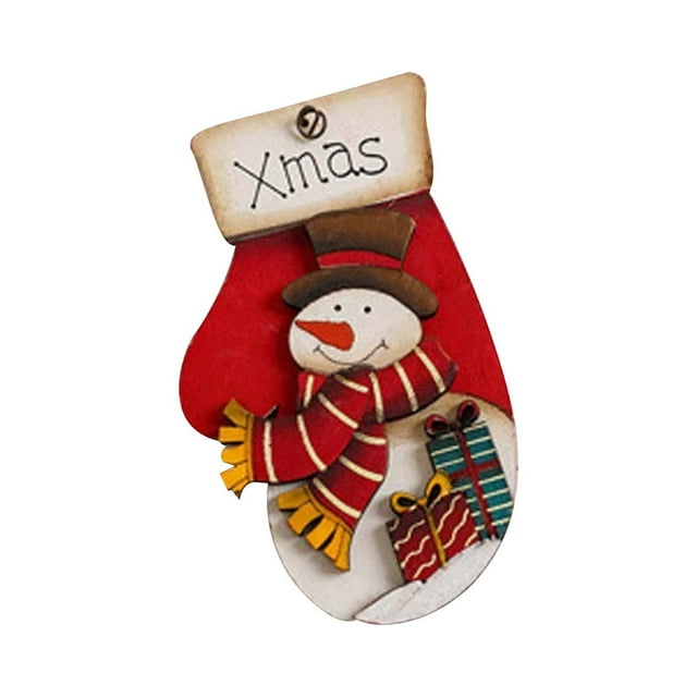 Pastry brushes Christmas Tree Decoration Wooden Pendants