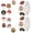 Color 006#, variant on 1000PCS Flowers Stickers, Small Labels Aesthetic Journaling Scrapbook Cute Stickers Bulk for Adults Water Bottle Book Laptop Scrapbooking Supplies