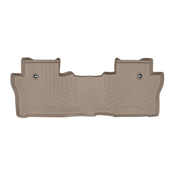 WeatherTech Custom Fit FloorLiners compatible with 2016-2022 Honda Pilot - 2nd Row, Tan