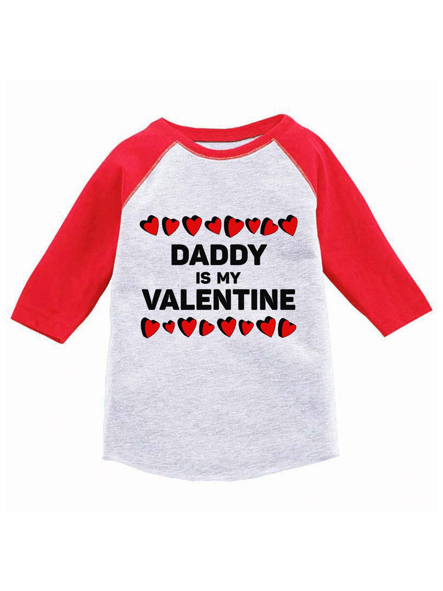 Cute Valentines Day Shirt Daddy Loves Me Daddy's Little Valentine Toddler Shirt Little Valentine Tee
