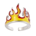 thumbnail image 1 of CIMAXIC Hip Hop Finger Ring Decorative Open Finger Ring Decor Jewelry,0.71"X0.71"X0.71", 1 of 5