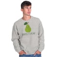 thumbnail image 6 of Cute Kawaii Perfect Pear Matching Set Sweatshirt for Men or Women Brisco Brands X, 6 of 7