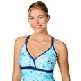 thumbnail image 3 of Free Country Women's Macrame Back Tankini Top Aquatopia Mirage L, 3 of 5