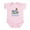 Petal Pink, variant on CafePress - FOLLOW ME TO WONDERLAND Infant Bodysuit - Baby Light Bodysuit, Size Newborn - 24 Months