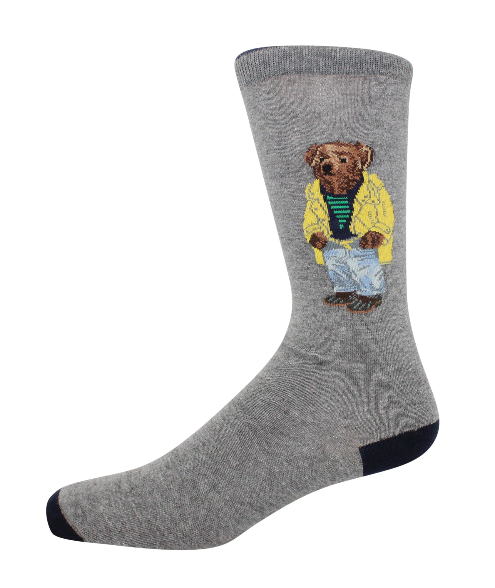 polo teddy bear socks