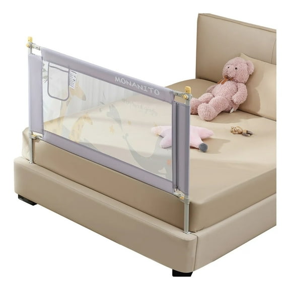 Barandilla Protector De Cama Infantil Barra De Seguridad 135 Color Lavanda