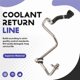 thumbnail image 4 of 1 Piece Turbocharger Coolant Return Line for BMW F20 F30 G30 X3 X4, 4 of 5