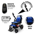 thumbnail image 4 of Electric Wheelchairs for Adults,Auto Folding Electric Wheelchair, 350 lbs Weight Capacity, 19 Miles Range,US Based Premium Customer Support,Remote Controlled Lightweight Wheel Chair,Majestic 7000, 4 of 9