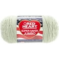 thumbnail image 3 of Red Heart Super Saver Jumbo Yarn, Frosty Green, Acrylic, 396g, Green, 3 of 4