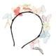 thumbnail image 3 of KAKOWELY Diadema de mariposa de colores, bonita diadema, diadema decorativa, diadema de fiesta, diadema para mujer, 3 of 5