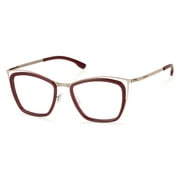 ic! berlin - Eyeglasses Women Louisa Shiny Bronze 47mm