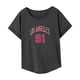 thumbnail image 4 of Camiseta para mujer de verano de moda suave disfraz cuello redondo camiseta para vacaciones camping trabajo L, 4 of 7