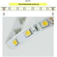 thumbnail image 4 of czcpp-LED Strip Lights Warm White 3000K, 24V Dimmable Light Strips, Adhesive Tape Lights, LED Cuttable Ribbon for DIY Home, Kitchen, Bedroom,16.4ft/5M 300LEDs for SMD5050 (No Controller/Adapter), 4 of 4