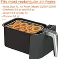 thumbnail image 2 of Multi-Function Three Layer Stackable Air Fryer Rack Compatible with NINJA Dual Zone Foodi Oil Free Air Fryer, Air Fryer Accessory, 2 of 5