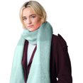 thumbnail image 2 of Beechfield Checkered Fluffy Scarf, 2 of 2