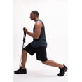 thumbnail image 7 of DEVOPS 2 Pack Men's Loose-Fit 10" Workout Gym Shorts with Pockets (Large, Black/Black(Red)), 7 of 7