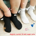 thumbnail image 5 of SSKFHGI Couple Holding Hands Socks Midtube Socks Magnetic 3D Funny Doll Socks, 5 of 8