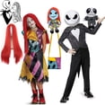 thumbnail image 2 of Disfraz de Jack y Sally para Halloween, ropa para niños, trajes de fiesta de carnaval, disfraz de Pesadilla antes de Navidad para niños pequeños, 2 of 4