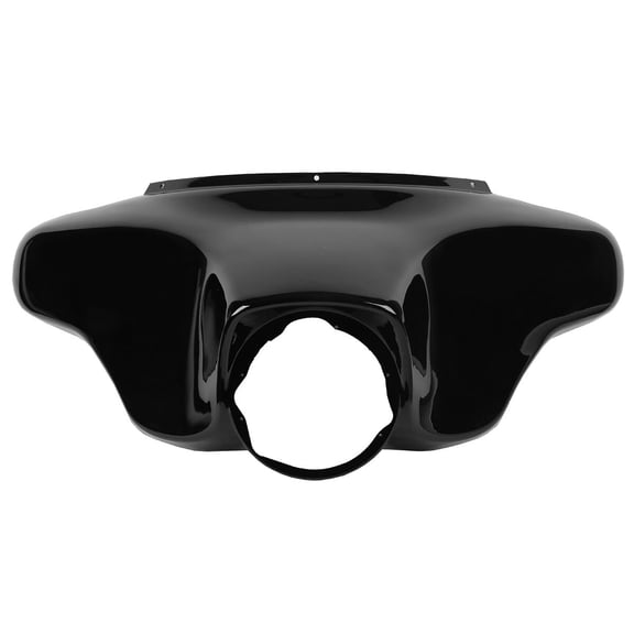 Vivid Black Front Batwing Outer Fairing Fit For Harley Touring FLHT FLHX 1996-13
