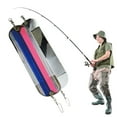 thumbnail image 4 of BLEEUS Trolling Fishing Diving Flash Board Salmon Fishing Flasher Bait Flasher Fishing supplies （Silver）, 4 of 9